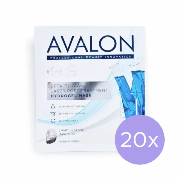 Avalon Beta Glucan – Laserowa Maska Hydrożelowa x20