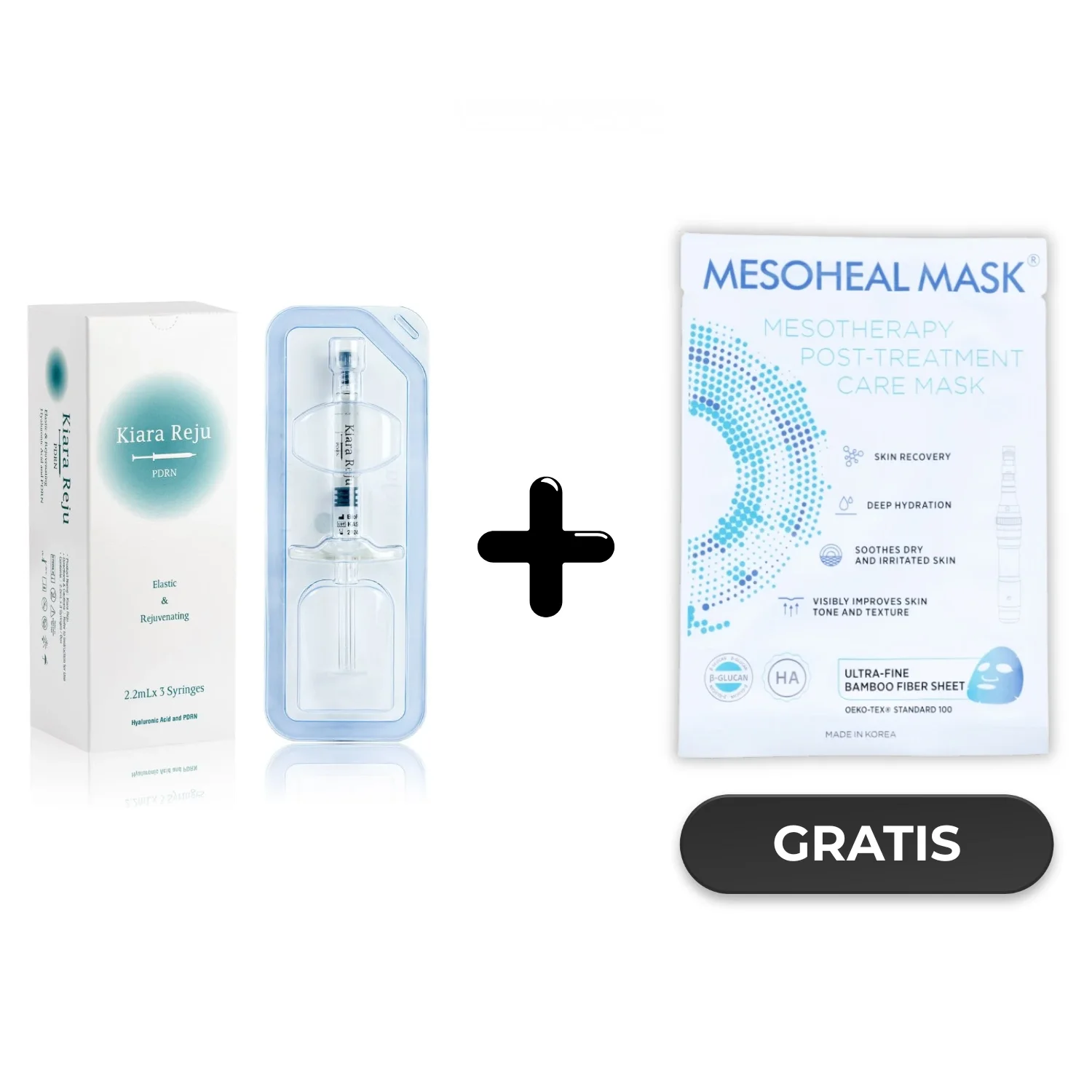 Kiara Reju PDRN Skin Booster + Maska Mesoheal gratis